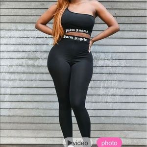 Black Palm Angels size medium brand new 2 piece